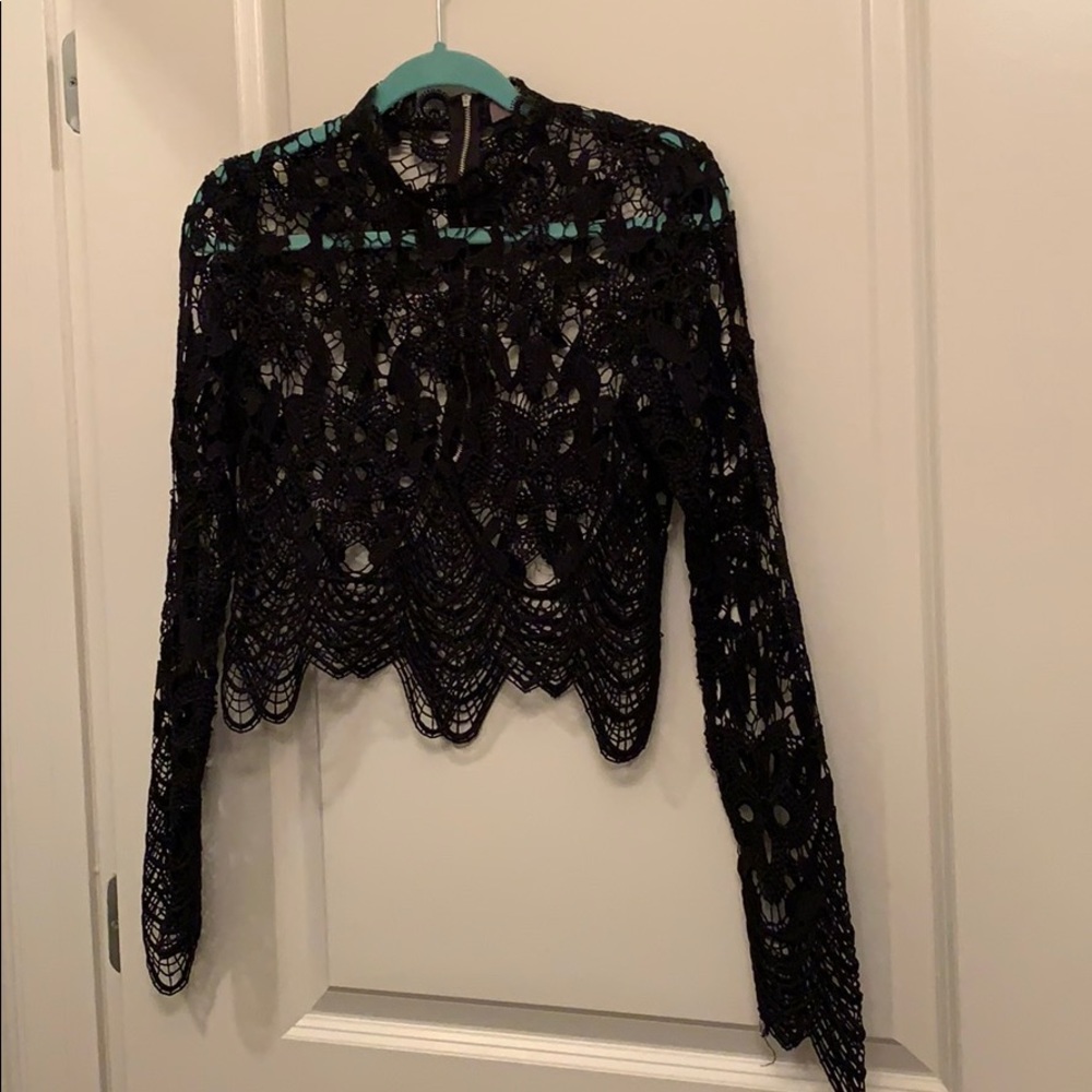 ✨Unique Essue Long Sleeve Top✨